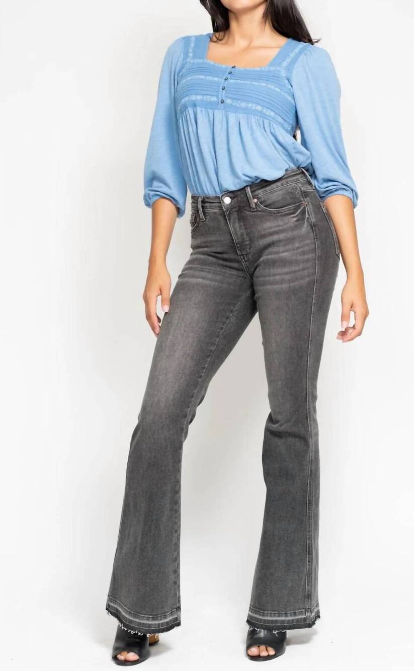 NEW JUDY BLUE women's 50 shades jeans in grey